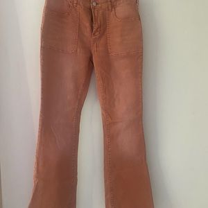 Pilcro utility pants.  light rust color. Size 29 Brand new without tags